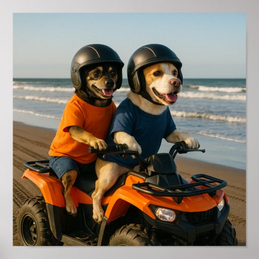 "Let's God ATVing" ポスター (正面)