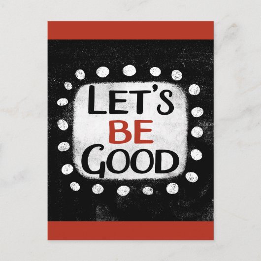 Let's Goodはがき ポストカード (正面)