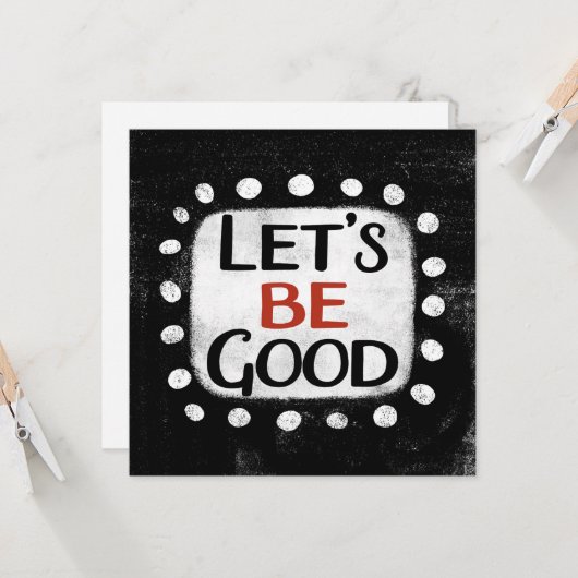 Let's Good Greeting Card カード (正面/裏面インサイチュ)