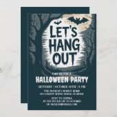Let's Hang out Halloween 招待状 (正面/裏面)