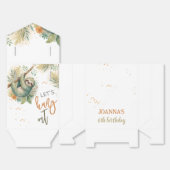 Let's hang out sloth kids birthday フェイバーボックス (見開き)