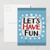 Let's Haveおもしろい葉書 ポストカード (正面/裏面)