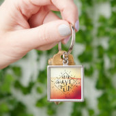 Lets Haveおもしろい キーホルダー (手)