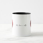 "let's have a coffee" LOGO マグカップ (中央)