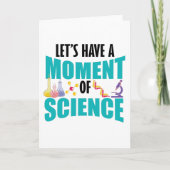 Let's Have A Moment Of Science カード (正面)