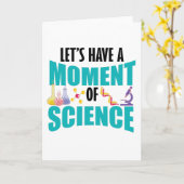 Let's Have A Moment Of Science カード (黄色い花)