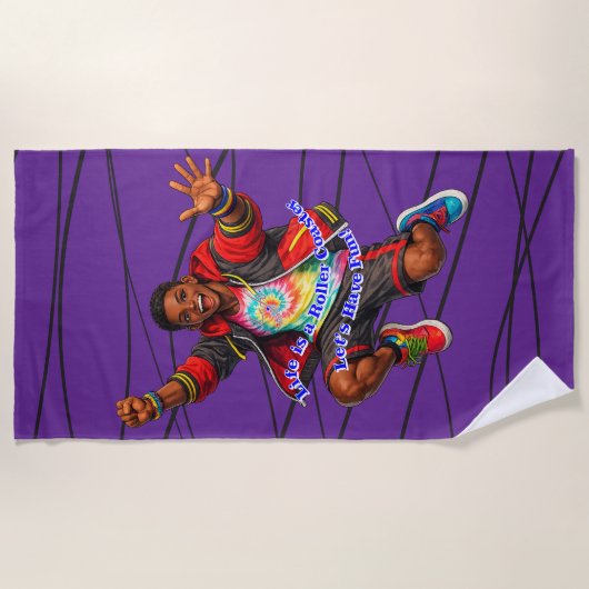 Let's Have Fun!! ビーチタオル (正面)