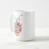 Let's Have Fun,Life a Roller Coaster コーヒーマグカップ (正面左)