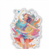 Let's Have Fun,Life a Roller Coaster シール (正面)