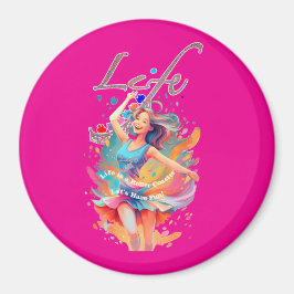 Let's Have Fun,Life a Roller Coaster マグネット