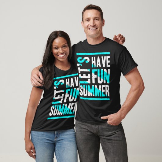 Let's have fun summer tシャツ (ユニセックス)