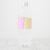 Let's Hit the Court Pickleball 30th Birthdayパーティー ペットボトルラベル (裏面)