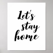Let's Home Poster ポスター (正面)