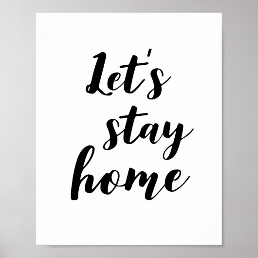 Let's Home Poster ポスター (正面)
