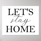 Let's Home Poster ポスター (正面)