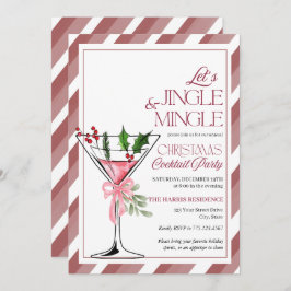 Let's Jingle and Mingle Holiday Party  招待状