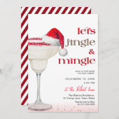 Let's jingle & mingle  Holiday party  招待状 (正面/裏面)