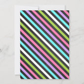 Let's Jump and Play Birthday Invitation 招待状 (裏面)