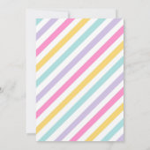 Let's Jump and Play Birthday Party Invitation 招待状 (裏面)