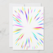 let's JUMP birthday party 招待状 (裏面)