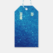 Let's Jump Party Bounce Neon Trampoline Park  ギフトタグ (裏面)