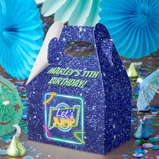 Let's Jump Party Bounce Neon Trampoline Park  フェイバーボックス (パーティー)
