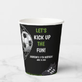 Let's Kick up the fun!, Funny Soccer Birthday 紙コップ (裏面)