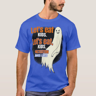 Let's Kids 食べ Punctuationの先生救Hal Tシャツ