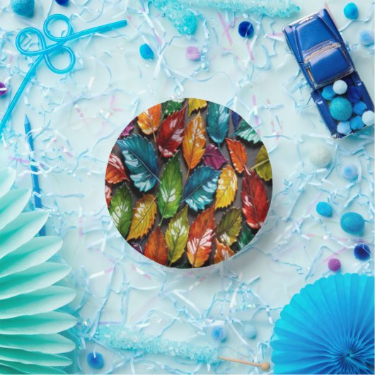 Let's Leaf - 紙皿 (パーティー)