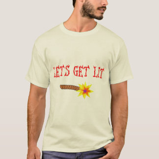 lets Litを得ます Tシャツ