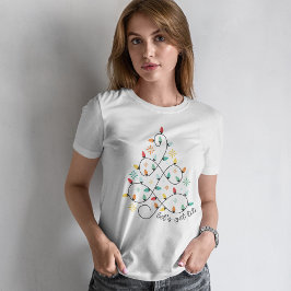 Let's Lit - Christmas Lights Tシャツ