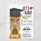 Let's Luau Party Invitation 招待状 (正面)