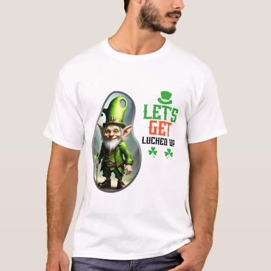Let's Lucked Up - Irish Music Tシャツ (正面)