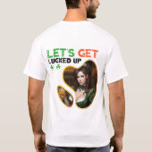 Let's Lucked Up - Irish Poetry Slam Tシャツ (裏面)