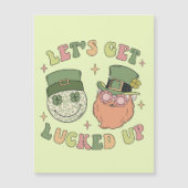 Let's Lucked Up - Leprechaun おもしろい Clover (正面)