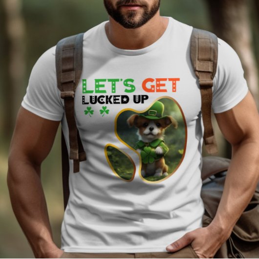 Let's Lucked Up - Leprechaun's Hide and Seek Tシャツ