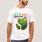 Let's Lucked Up - Leprechaun's Scavenger狩り Tシャツ (正面)