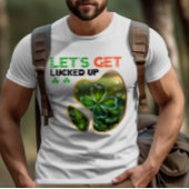 Let's Lucked Up - Leprechaun's Scavenger狩り Tシャツ