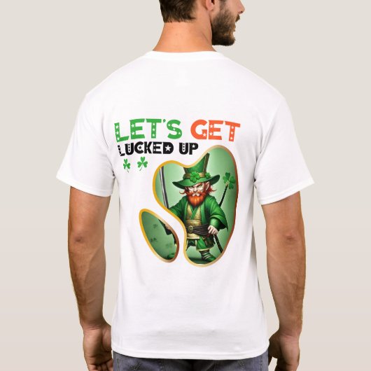 Let's Lucked Up - Shamrock Ball Tシャツ (裏面)