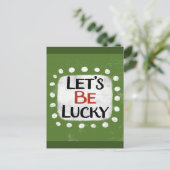Let's Lucky Postague ポストカード (スタンド正面)