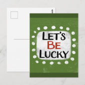 Let's Lucky Postague ポストカード (正面/裏面)
