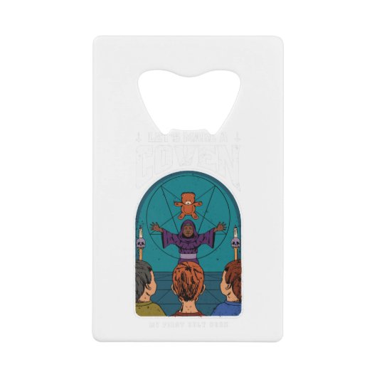 Let's make a coven my first cult book クレジットカード栓抜き (正面)