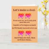 Let's Make a Deal カード (黄色い花)