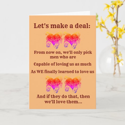 Let's Make a Deal カード (黄色い花)