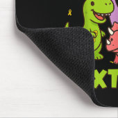 Let's Make Childhood Cancer Extinct Dinosaurs Wear マウスパッド (コーナー)
