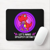 Lets Make Epilepsy Extinct Epilepsy Awareness Kids マウスパッド (マウス)