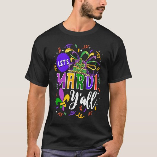 Lets Mardi Yall Tシャツ (正面)