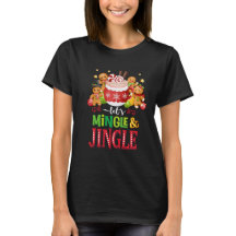 Let's Mingle & JingleクリスマスTシャツ