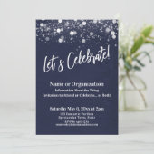 Let's Navy 祝 Light Strings Multipurpose 招待状 (スタンド正面)