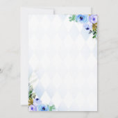 Let's Par-tea Birthday Tea Party Invitation 招待状 (裏面)